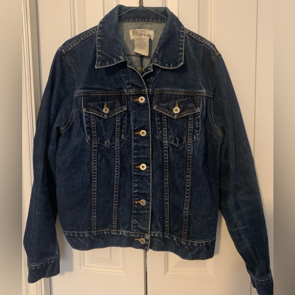 Vintage Women’s (L) Trucker Denim/Jean Jacket - Picture 1 of 5